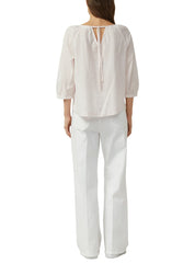 Bluse Relaxed Fit aus Baumwollmix