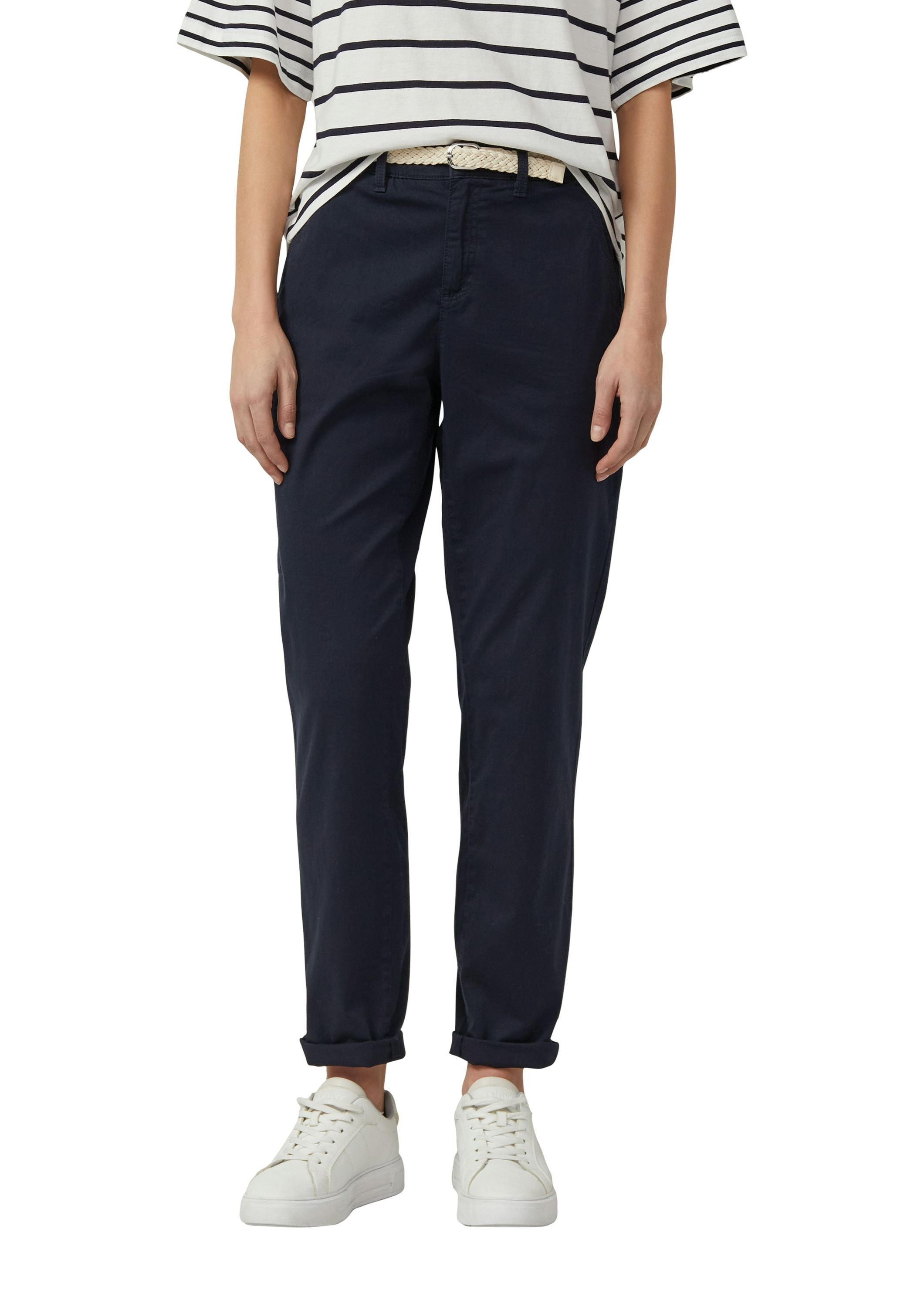 Chino Regular Fit aus Baumwollmix