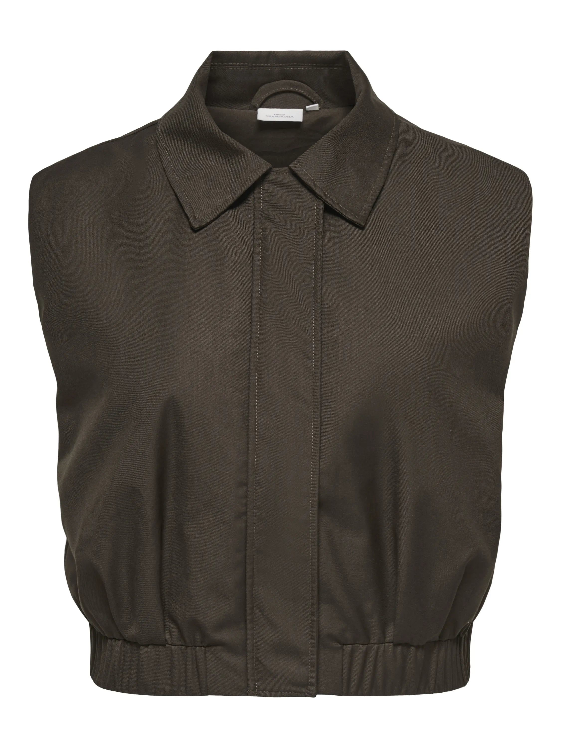 CARLISSY S/L ZIPPER VEST PNT