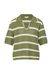 Strickpullover mit V-Ausschnit