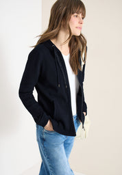 Strickjacke aus Baumwollmix