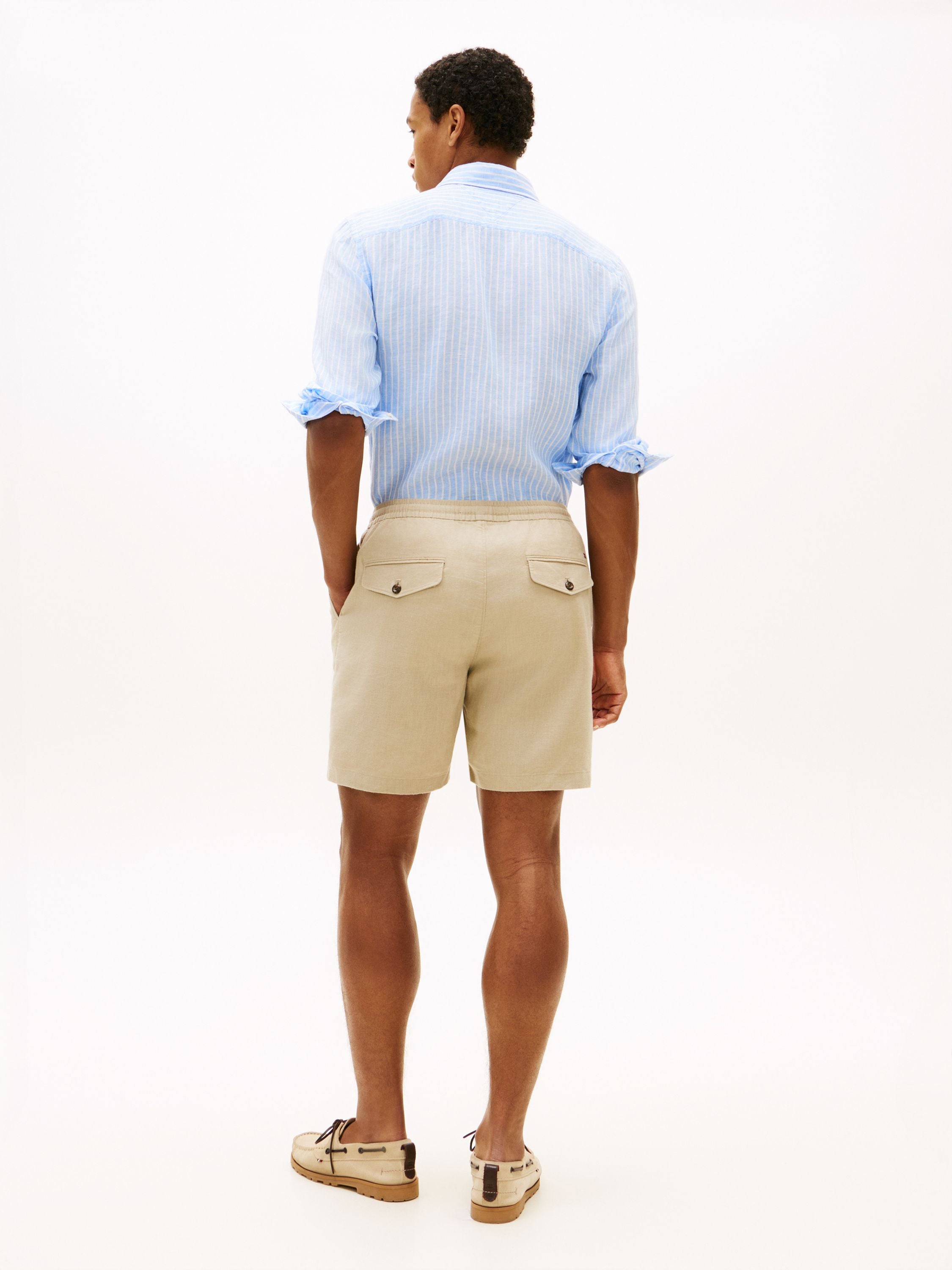 Leinenshorts Regular Fit