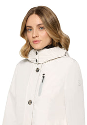 Übergangsjacke mit abnehmbarer Kapuze