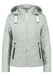Übergangsjacke mit Kapuze