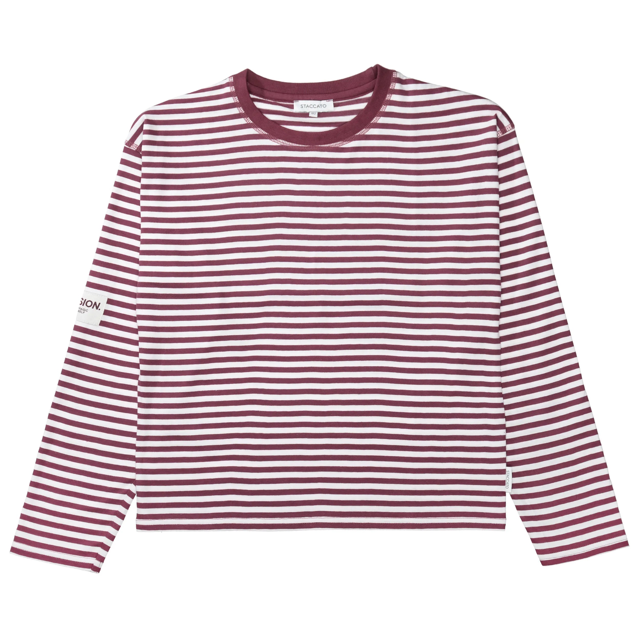 Langarmshirt aus Baumwolle