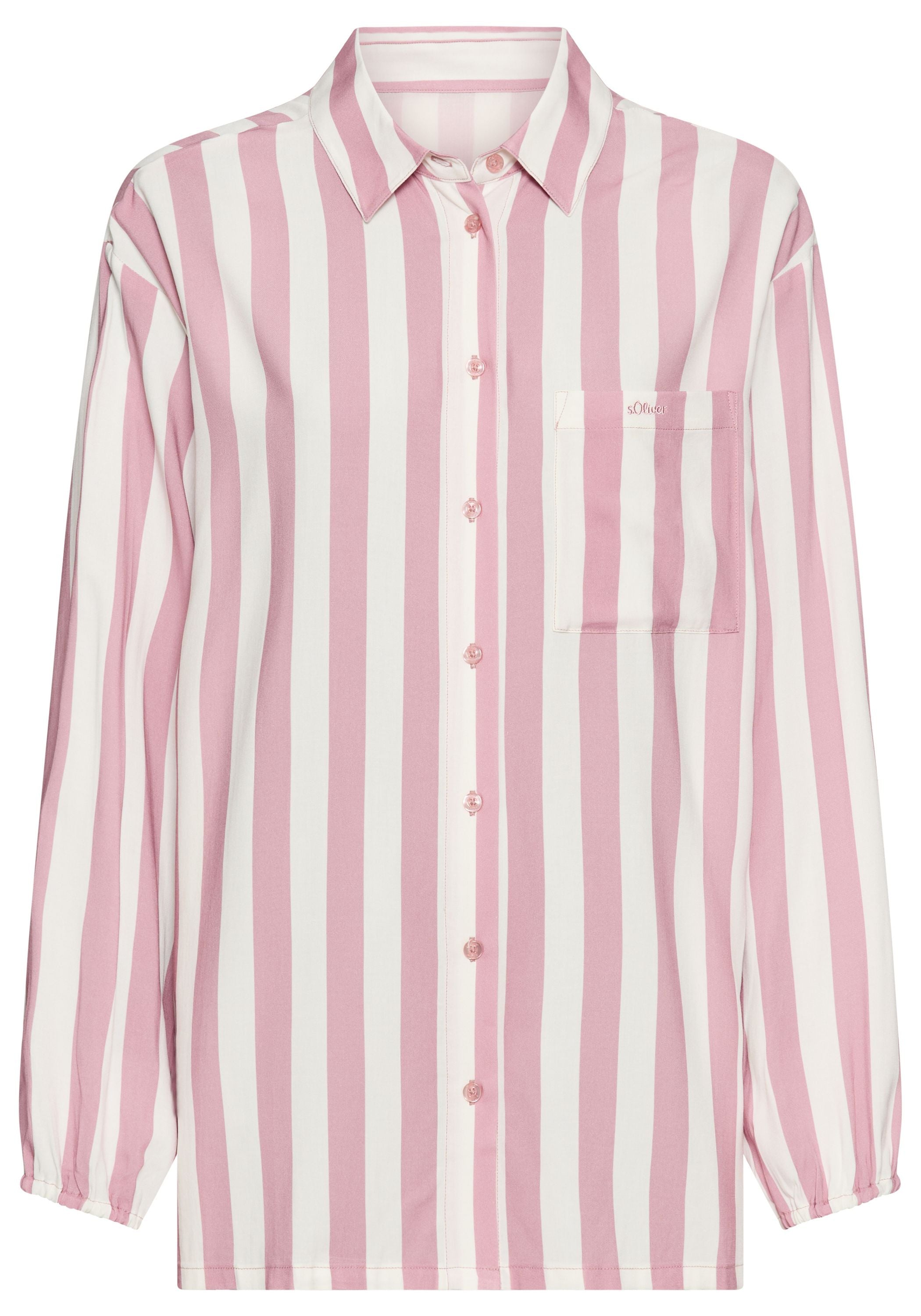 Pyjamaoberteil aus Viskose