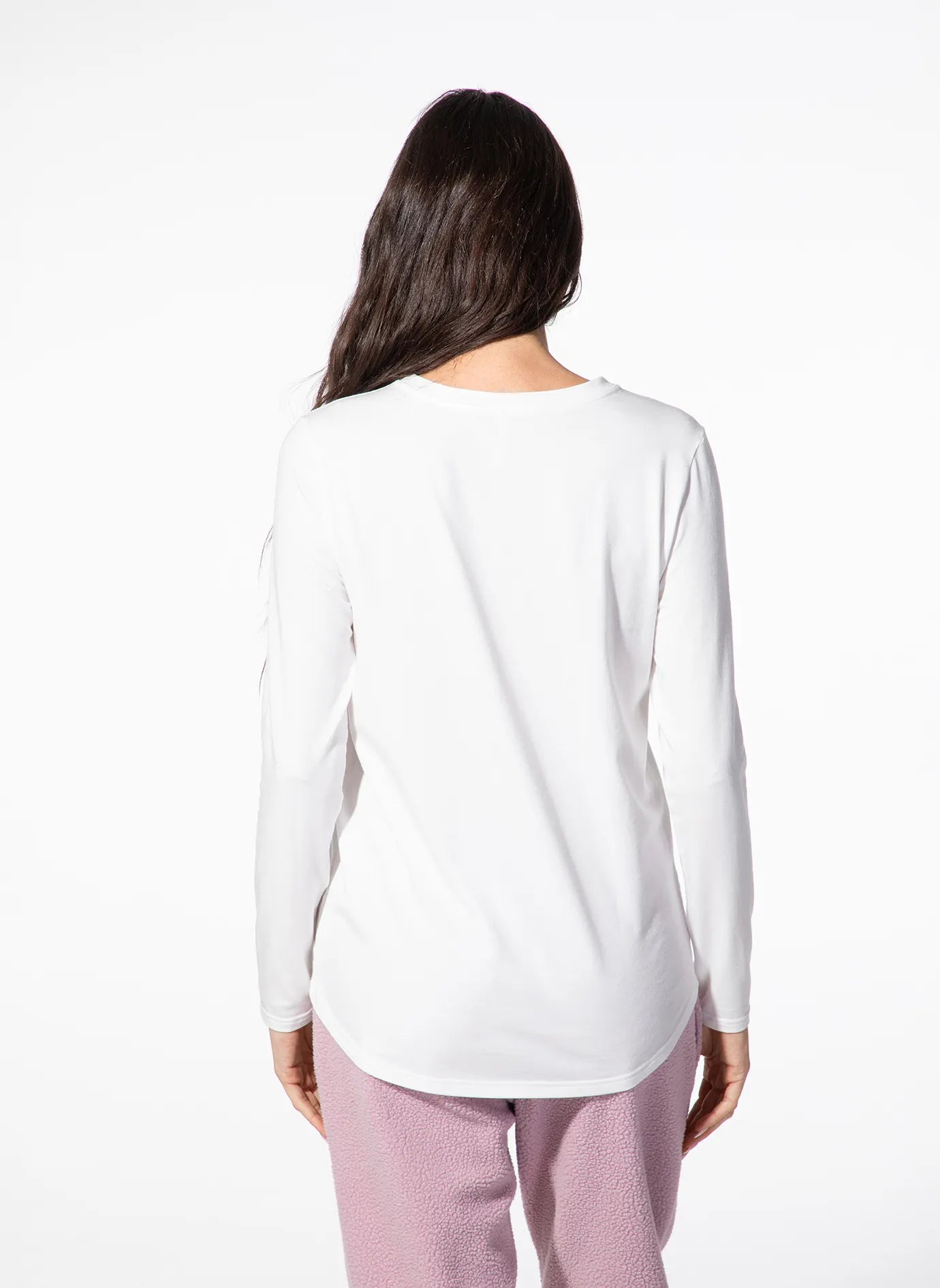 Langarmshirt aus Baumwollmix