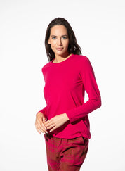 Langarmshirt aus Baumwollmix