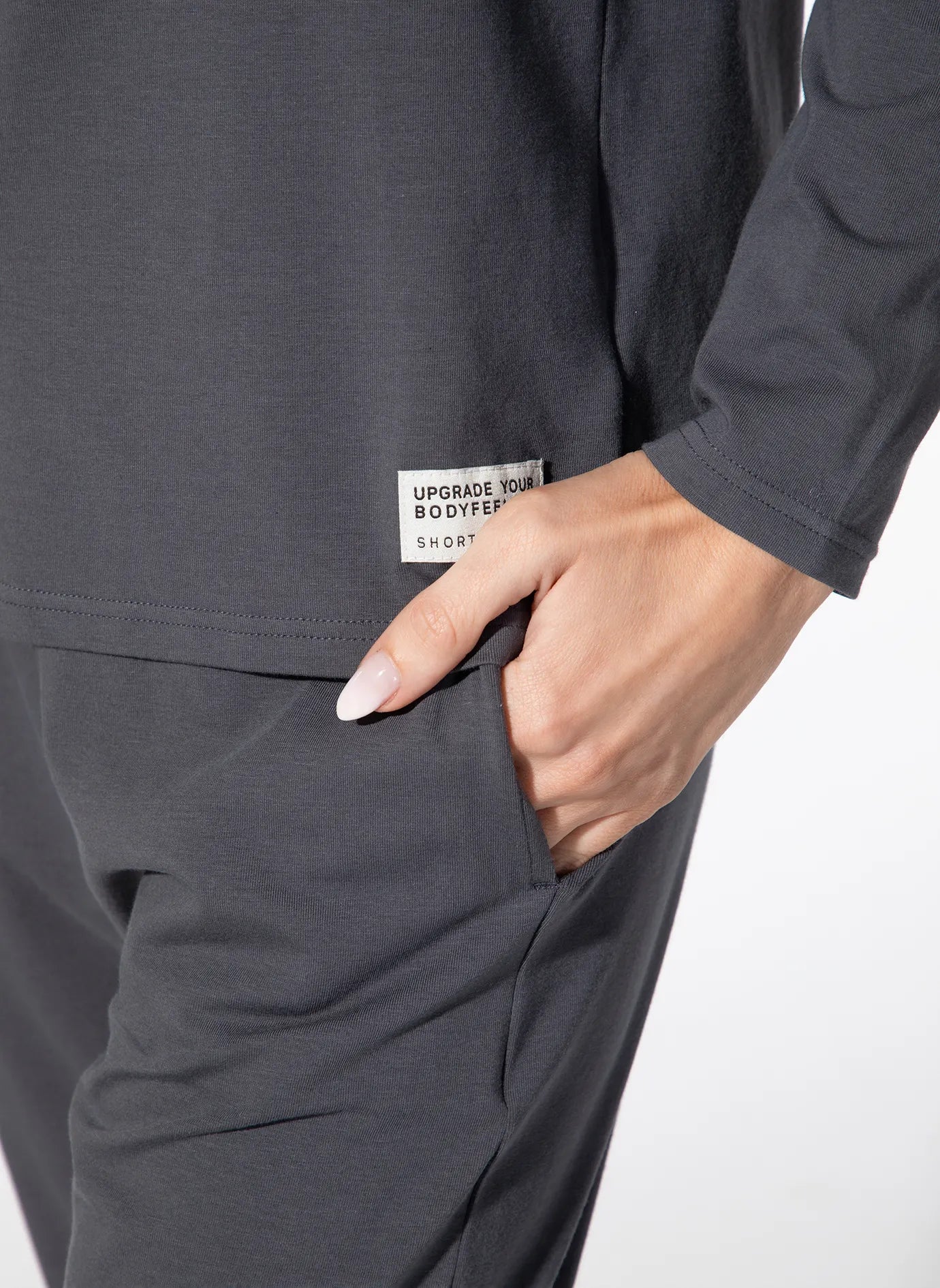 Langarmshirt aus Baumwolle