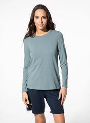 Langarmshirt aus Modalmix