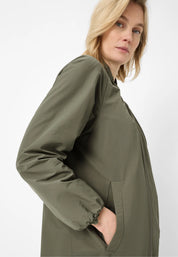 Blouson-Mantel mit Stehkragen
