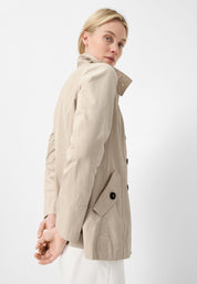 Übergangsjacke mit Stehkragen