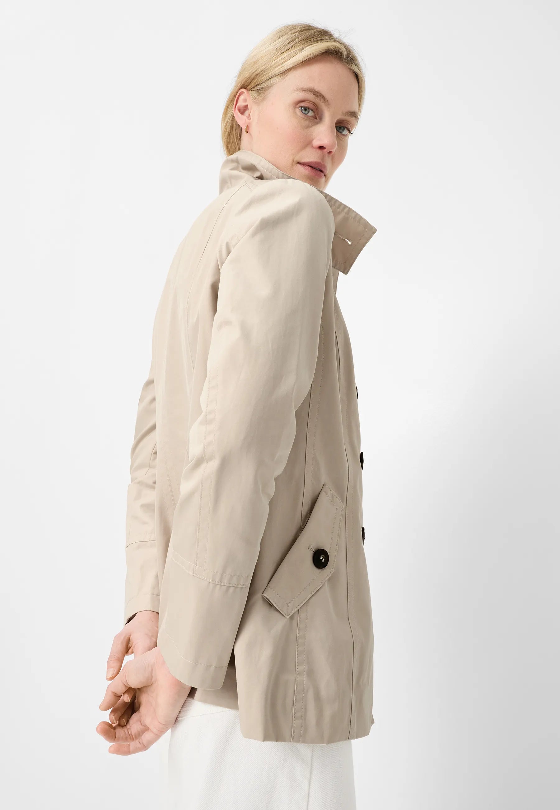 Übergangsjacke mit Stehkragen