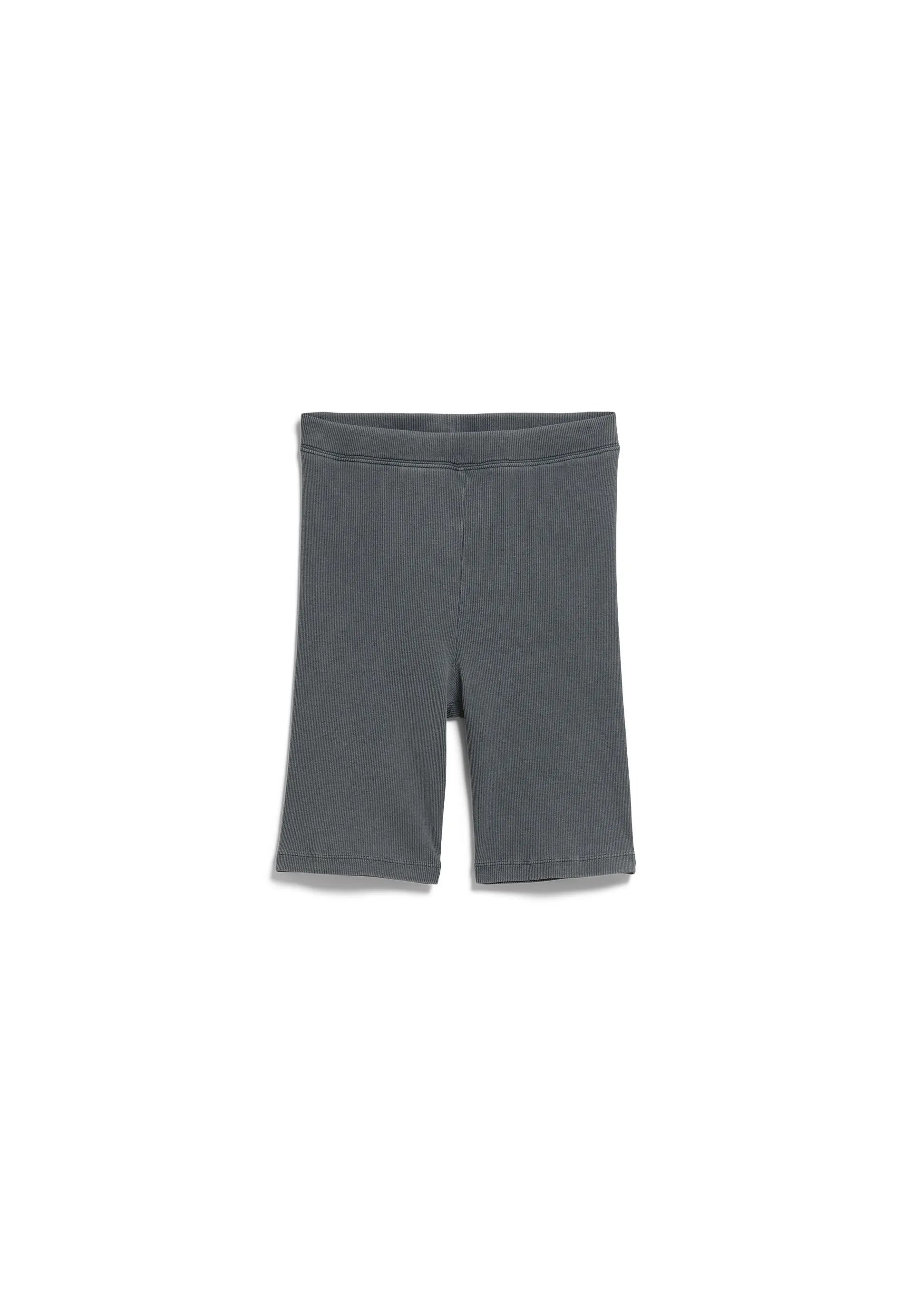 Shorts aus Rippstrick