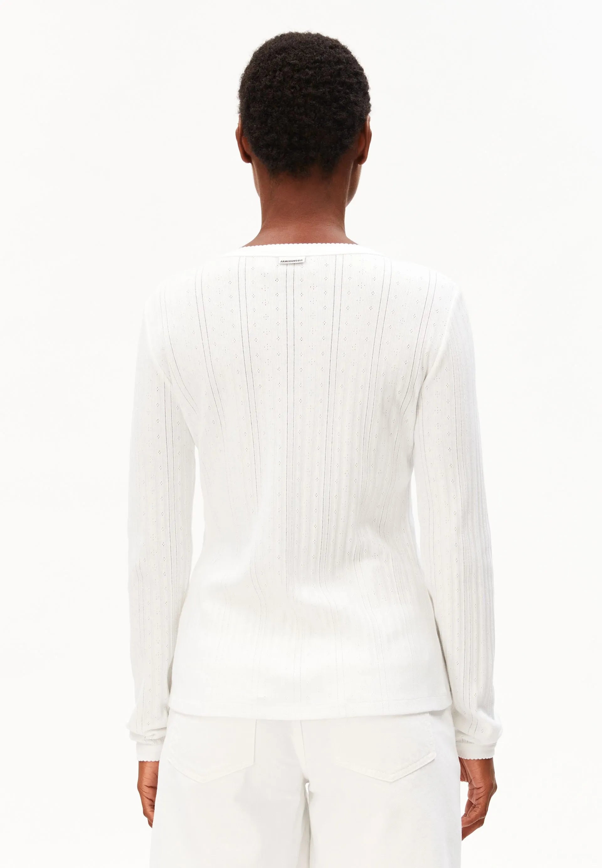 Strick-Cardigan POINTELLE aus Bio-Baumwolle