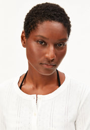 Strick-Cardigan POINTELLE aus Bio-Baumwolle
