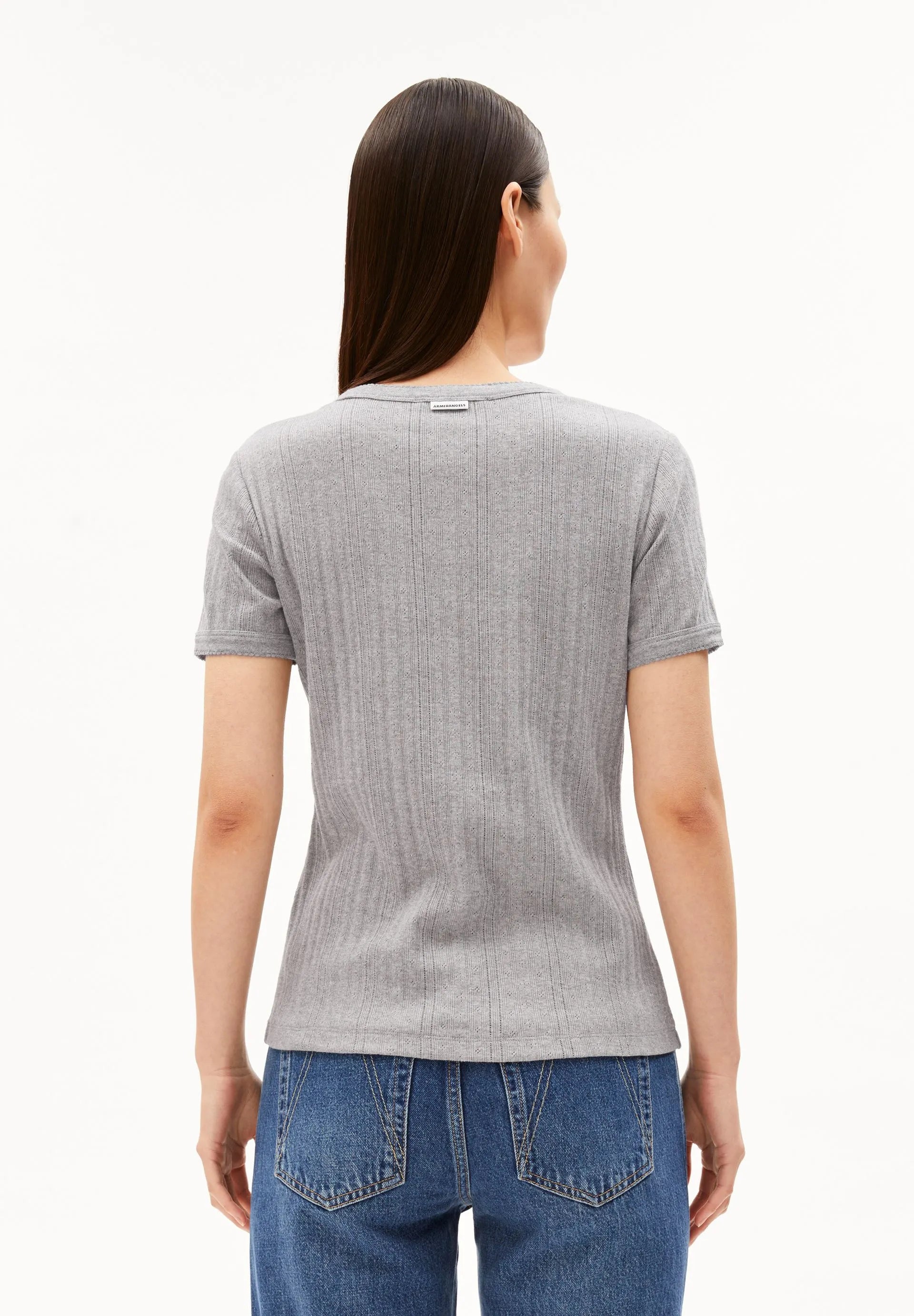 T-Shirt POINTELLE aus Bio-Baumwolle