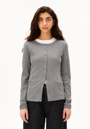 Strick-Cardigan POINTELLE aus Bio-Baumwolle