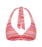 Bikini-Top gemustert