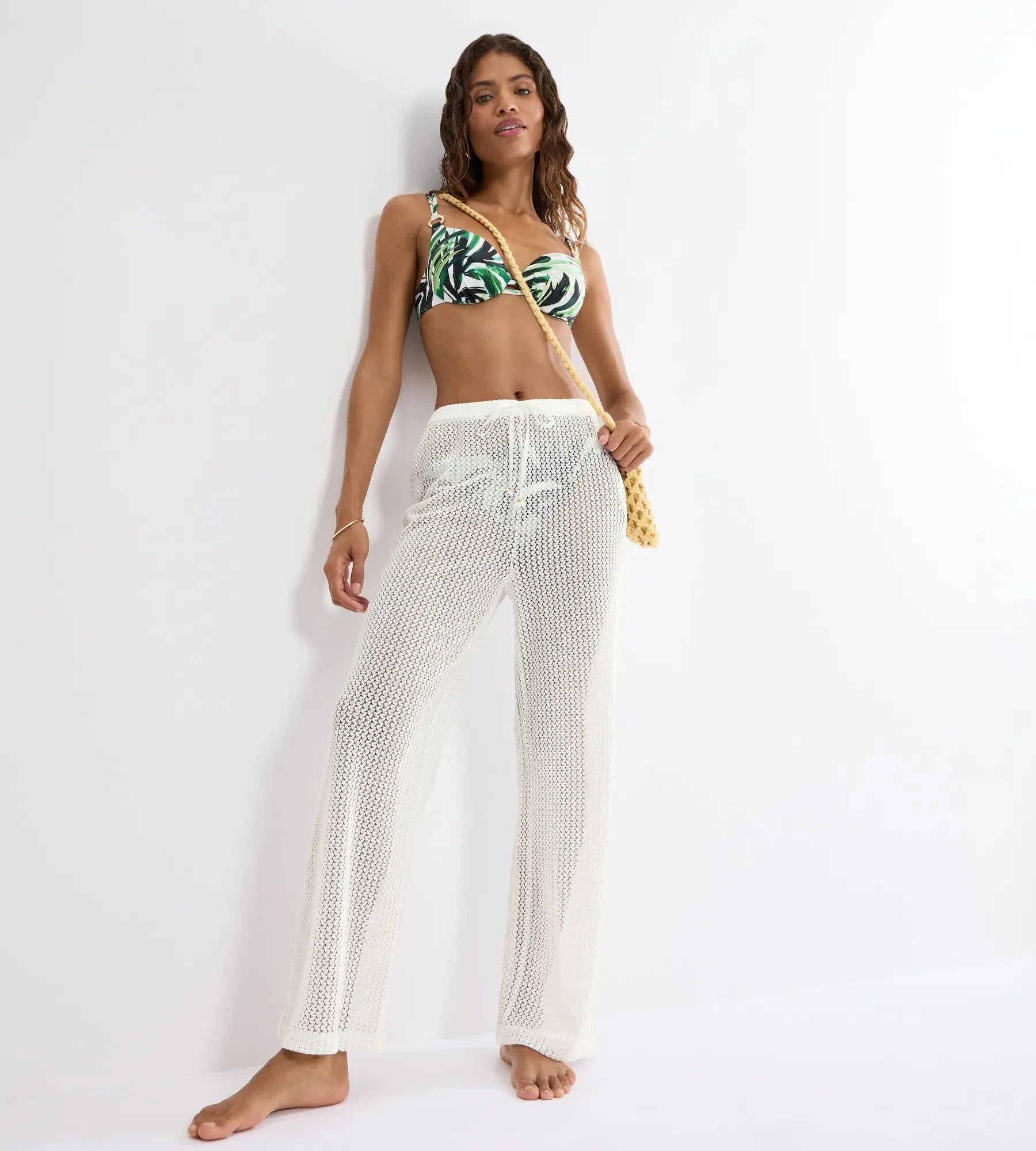 Häkelhose Wide Leg