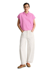 Poloshirt Wide Fit aus Baumwolle