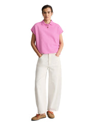 Poloshirt Wide Fit aus Baumwolle