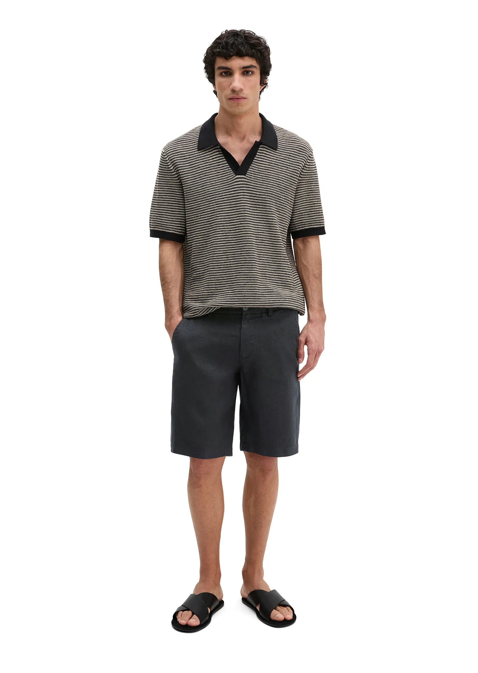 Strick-Poloshirt Regular Fit