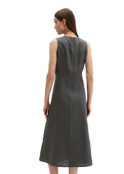 Leinenkleid Midi ärmellos