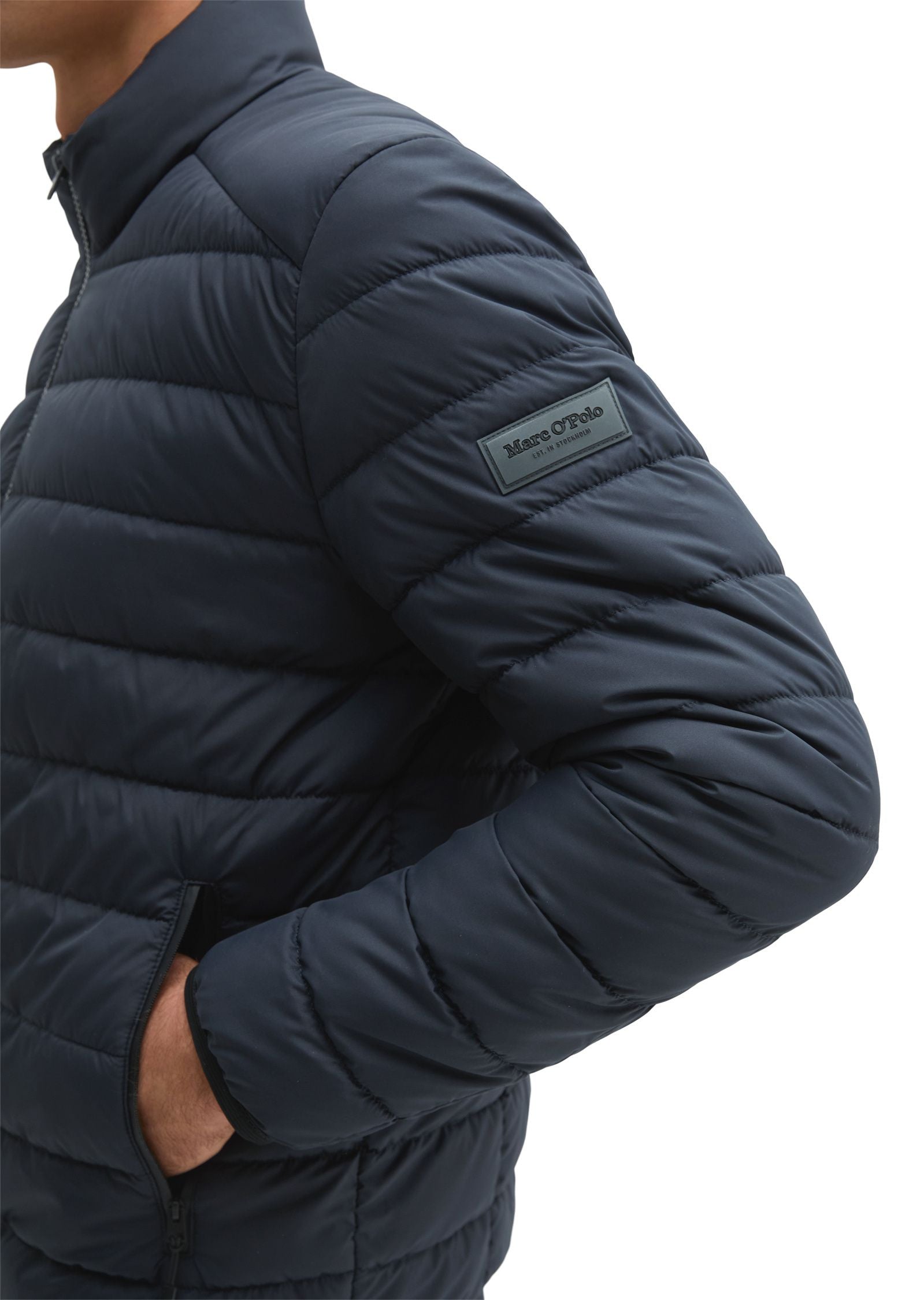 Steppjacke mit Stehkragen