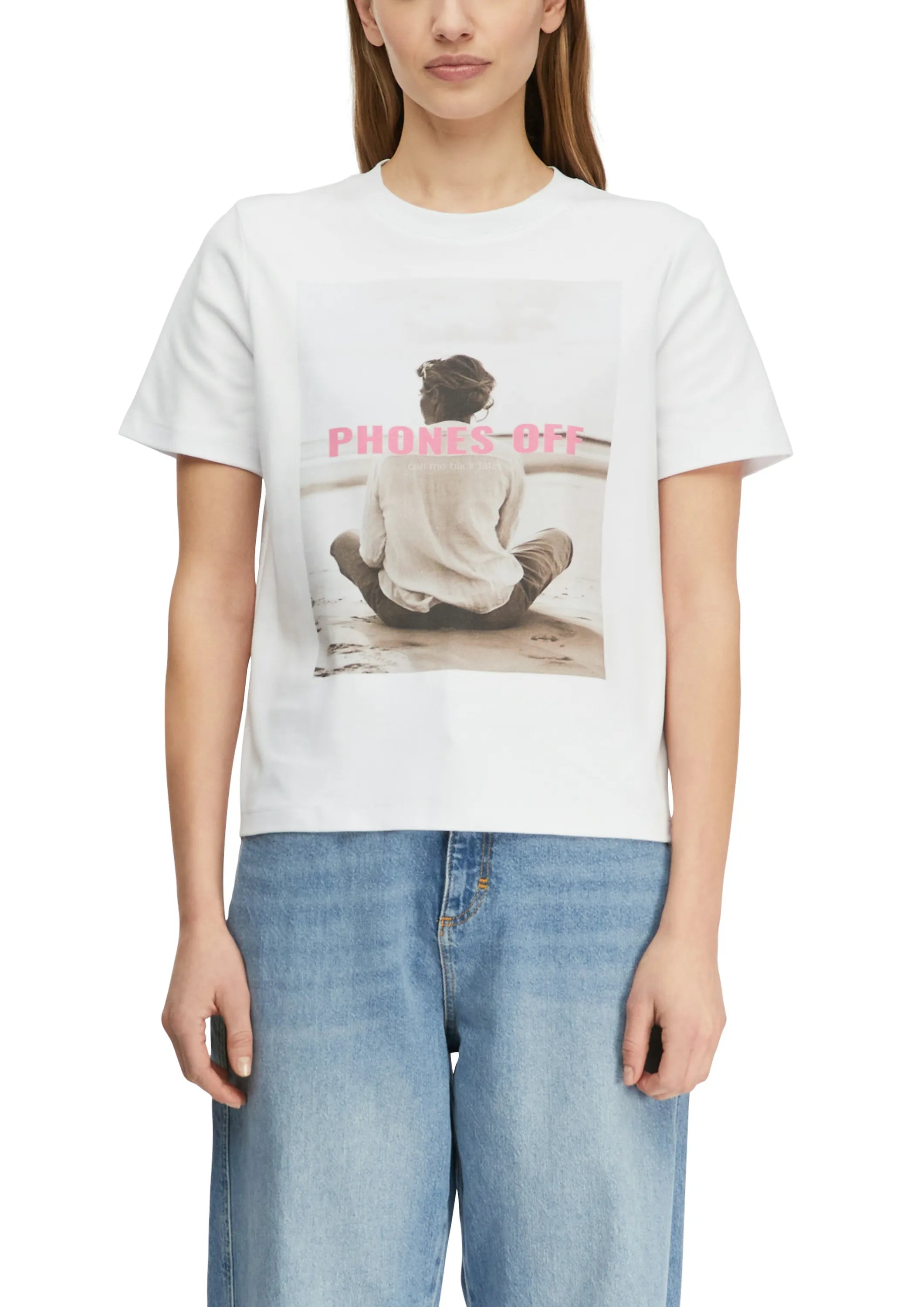 T-Shirt aus Baumwollmix