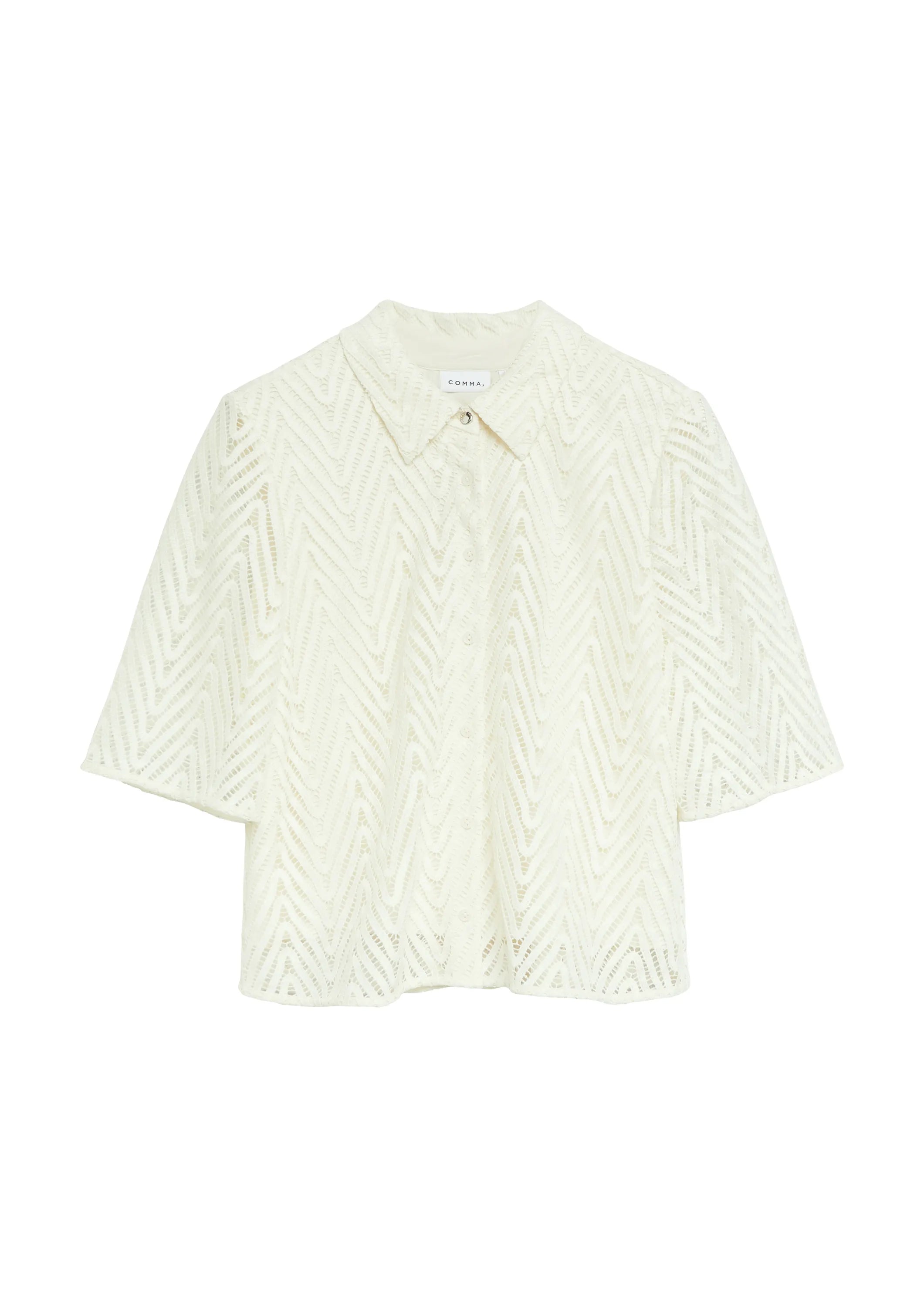 Bluse mit Spitze
