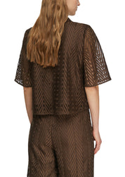 Bluse mit Spitze
