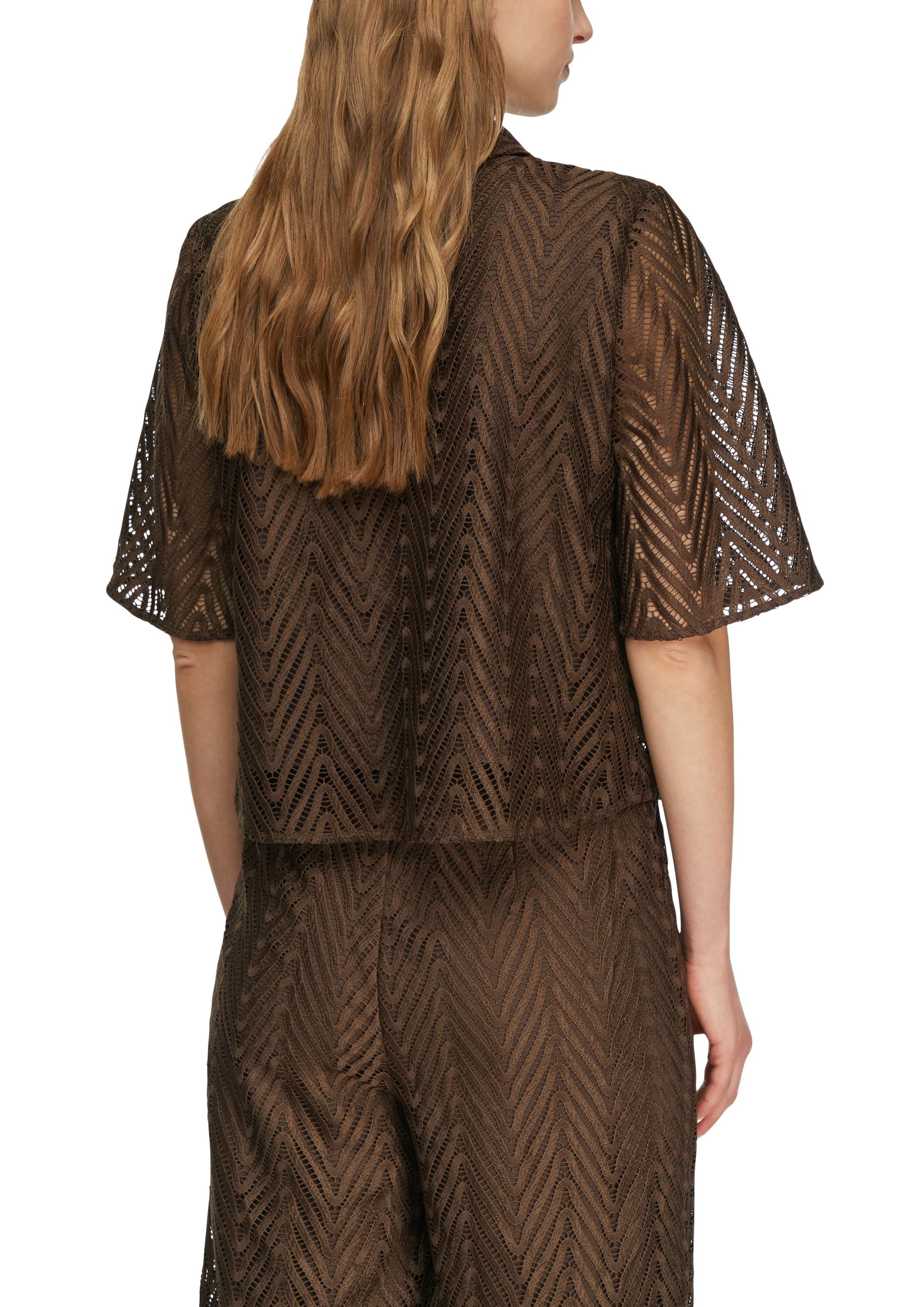 Bluse mit Spitze