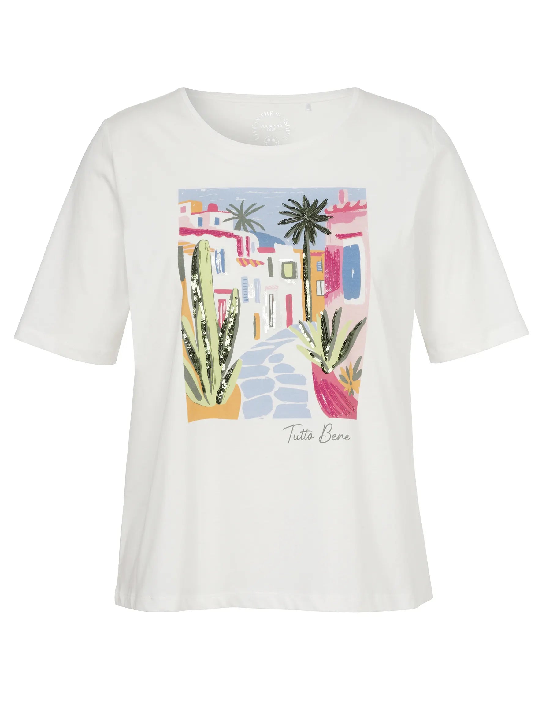 T-Shirt aus Baumwolle