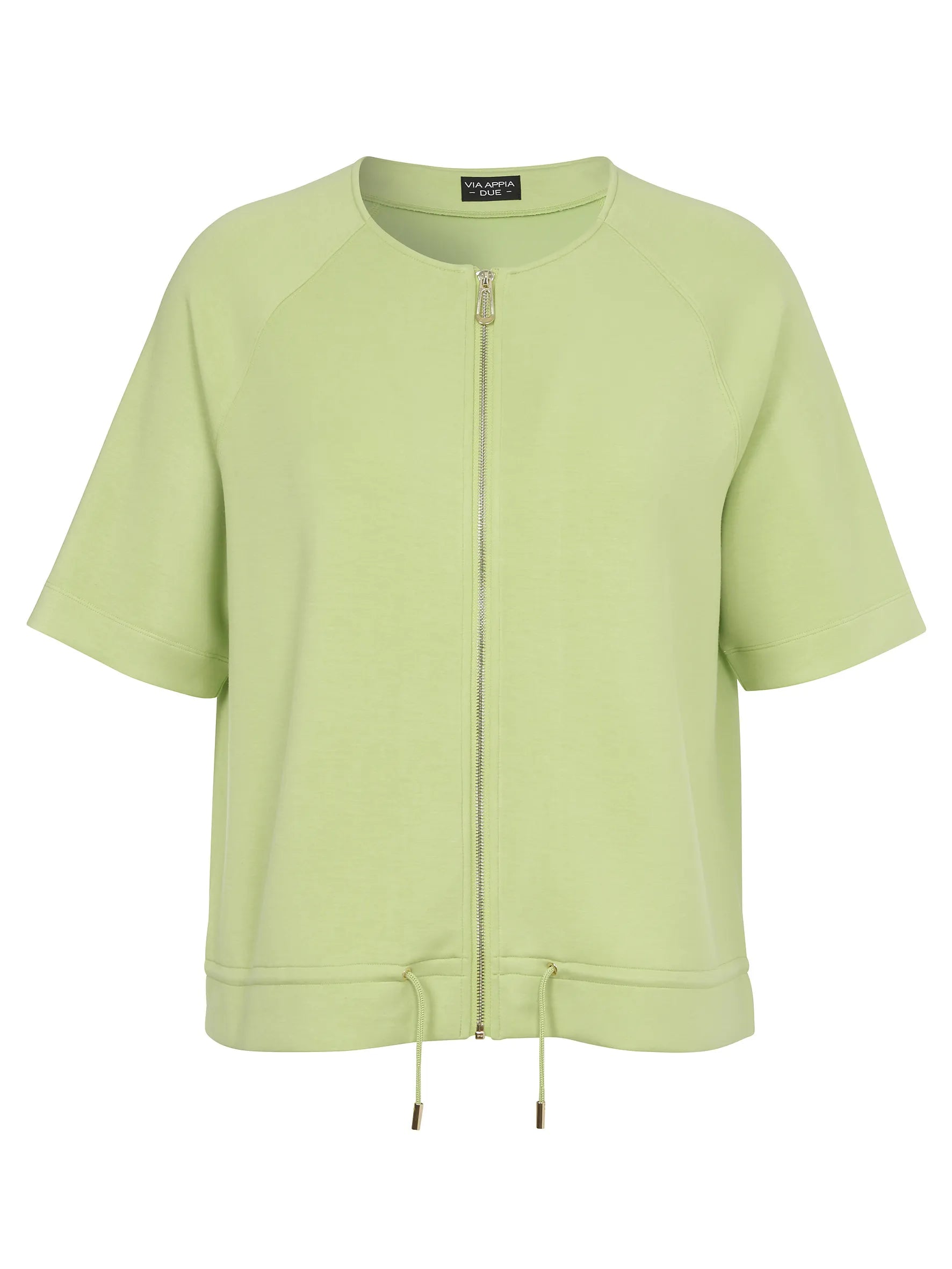 Sweatshirtjacke aus Viskosemix