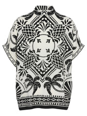 Bluse aus Viskose
