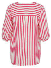 Tunika-Bluse aus Viskose