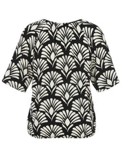 T-Shirt aus Viskose