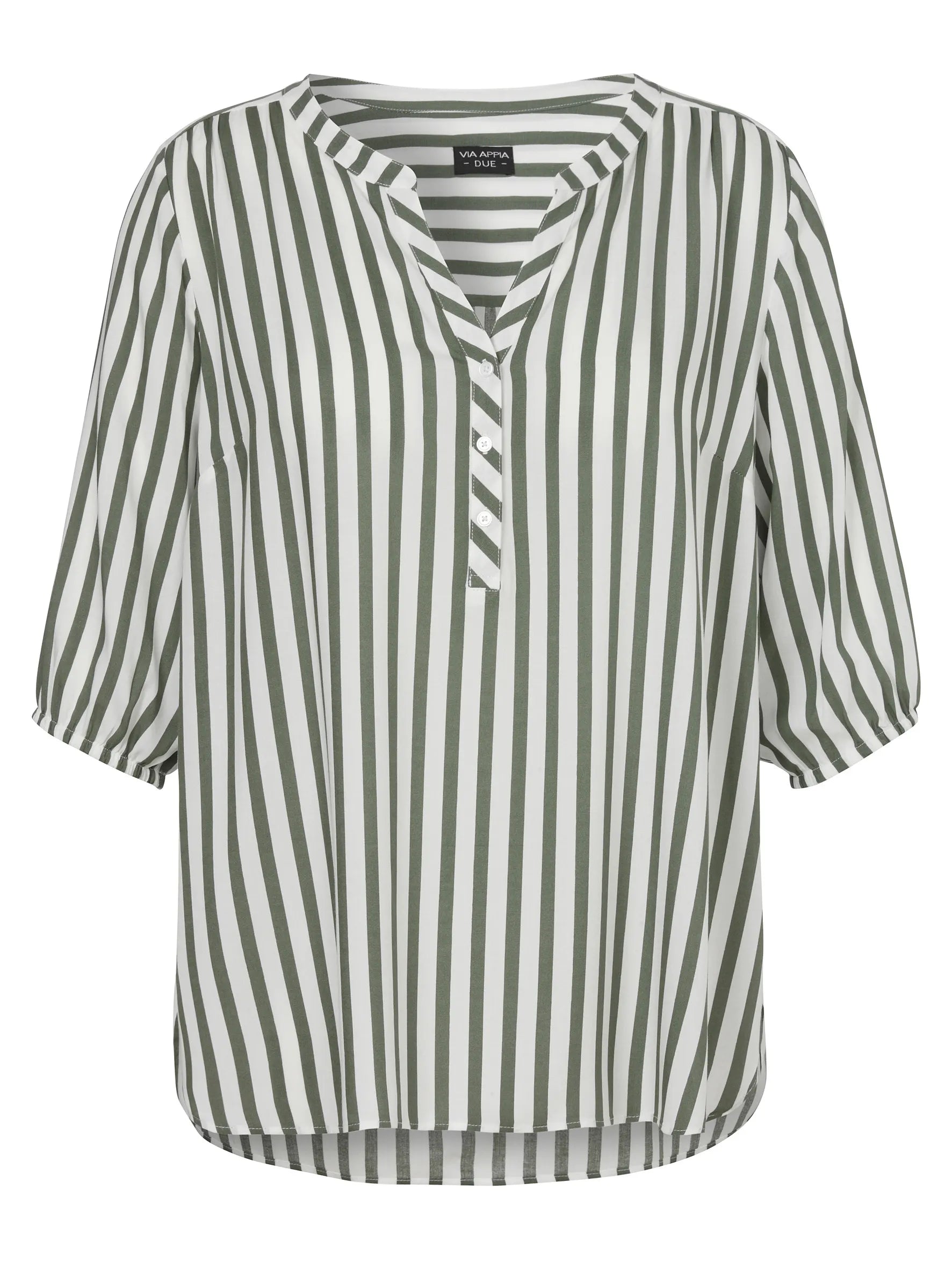 Tunika-Bluse aus Viskose