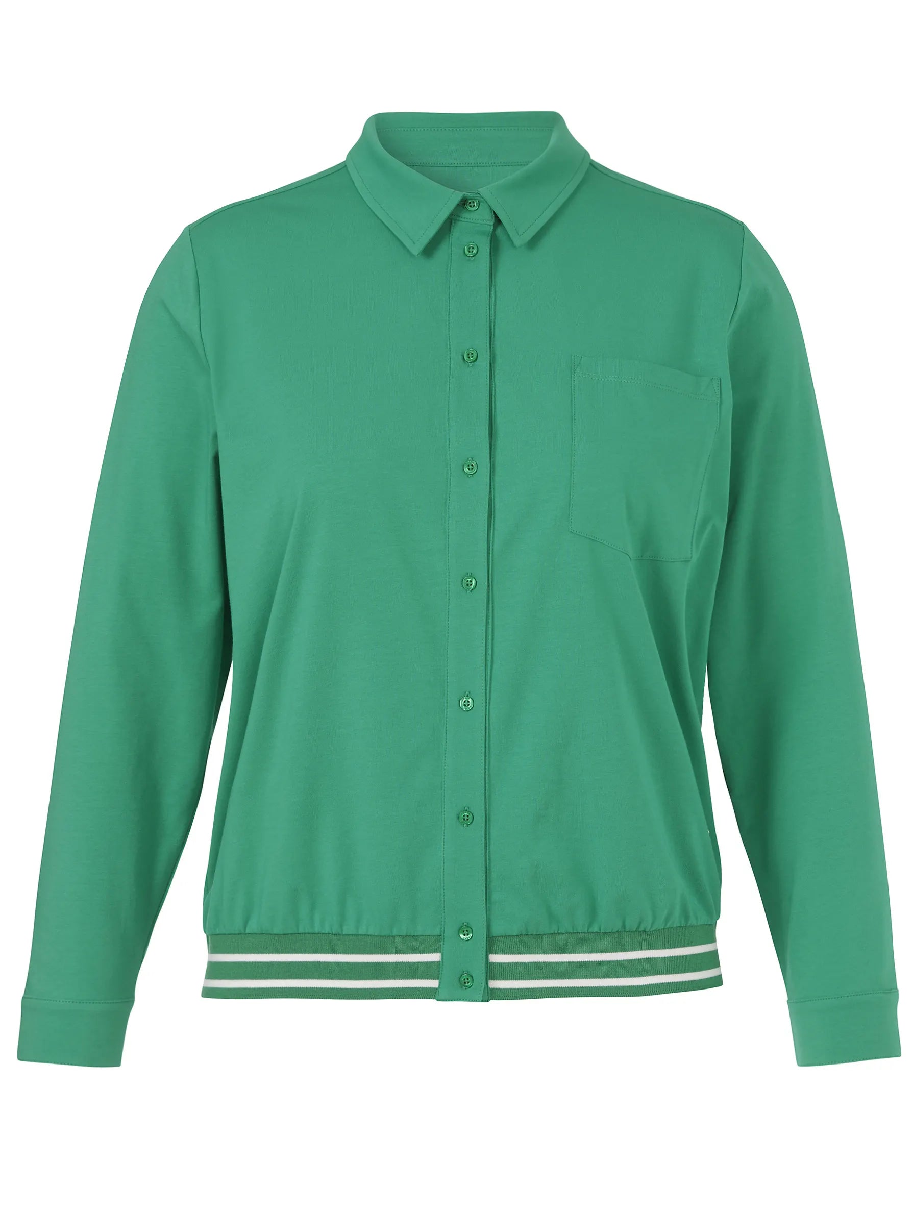 Hemdjacke aus Baumwollmix