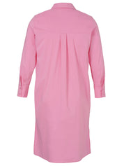 Bluse aus Baumwollmix mit Hemdkragen