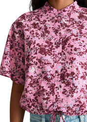 Bluse aus Viskosemix