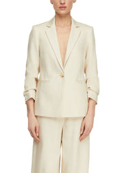 Blazer mit Drapé-Ärmeln