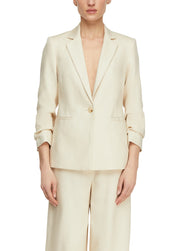 Blazer mit Drapé-Ärmeln