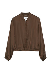 Blousonjacke aus Satin