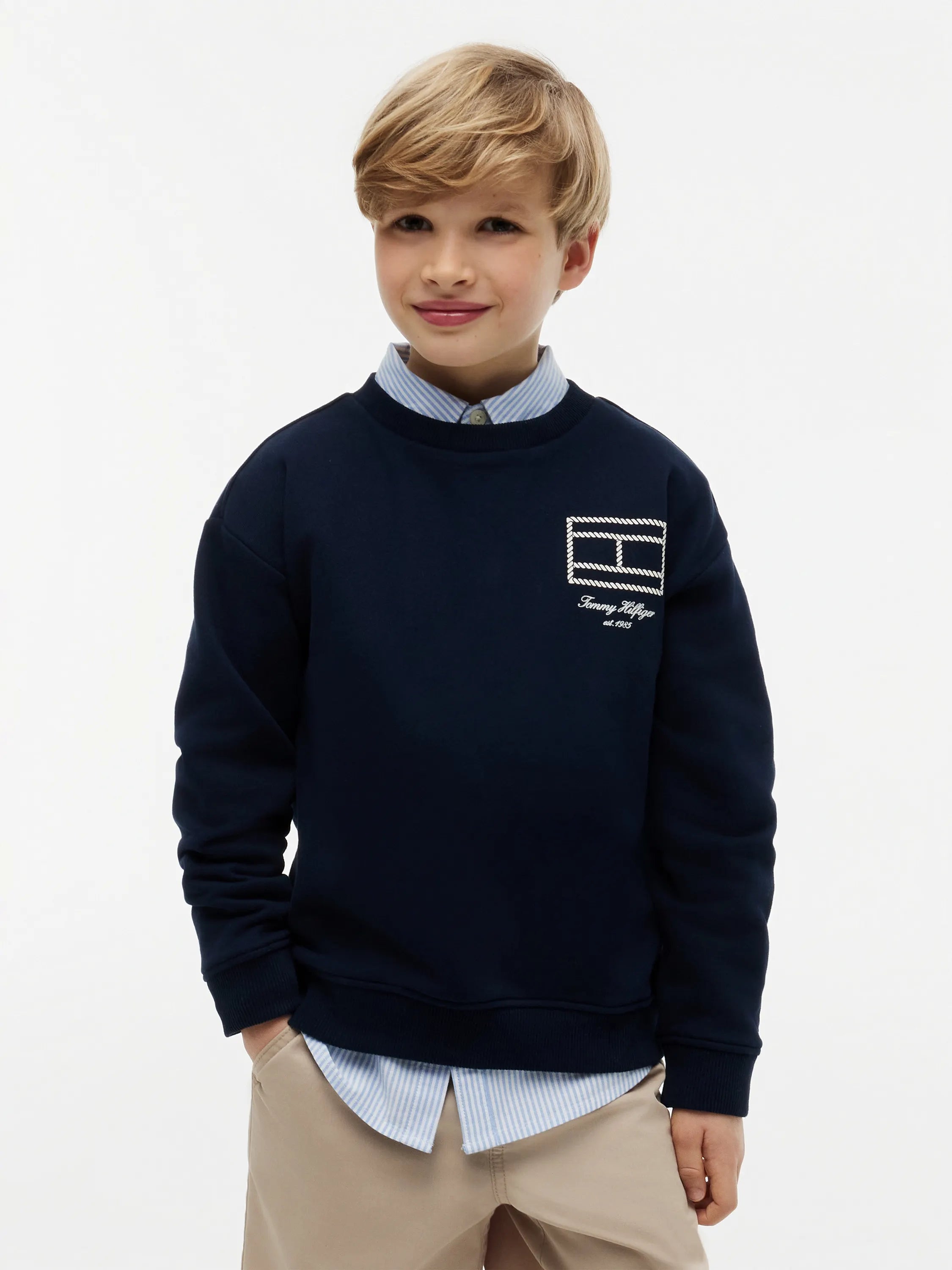 Sweatshirt aus Baumwolle