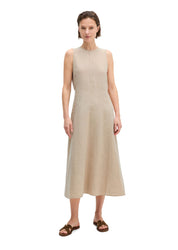 Leinenkleid Midi ärmellos