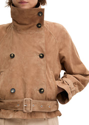 Lederjacke Relaxed Fit