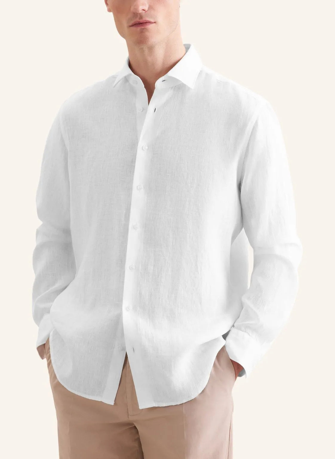 Leinenhemd Regular Fit