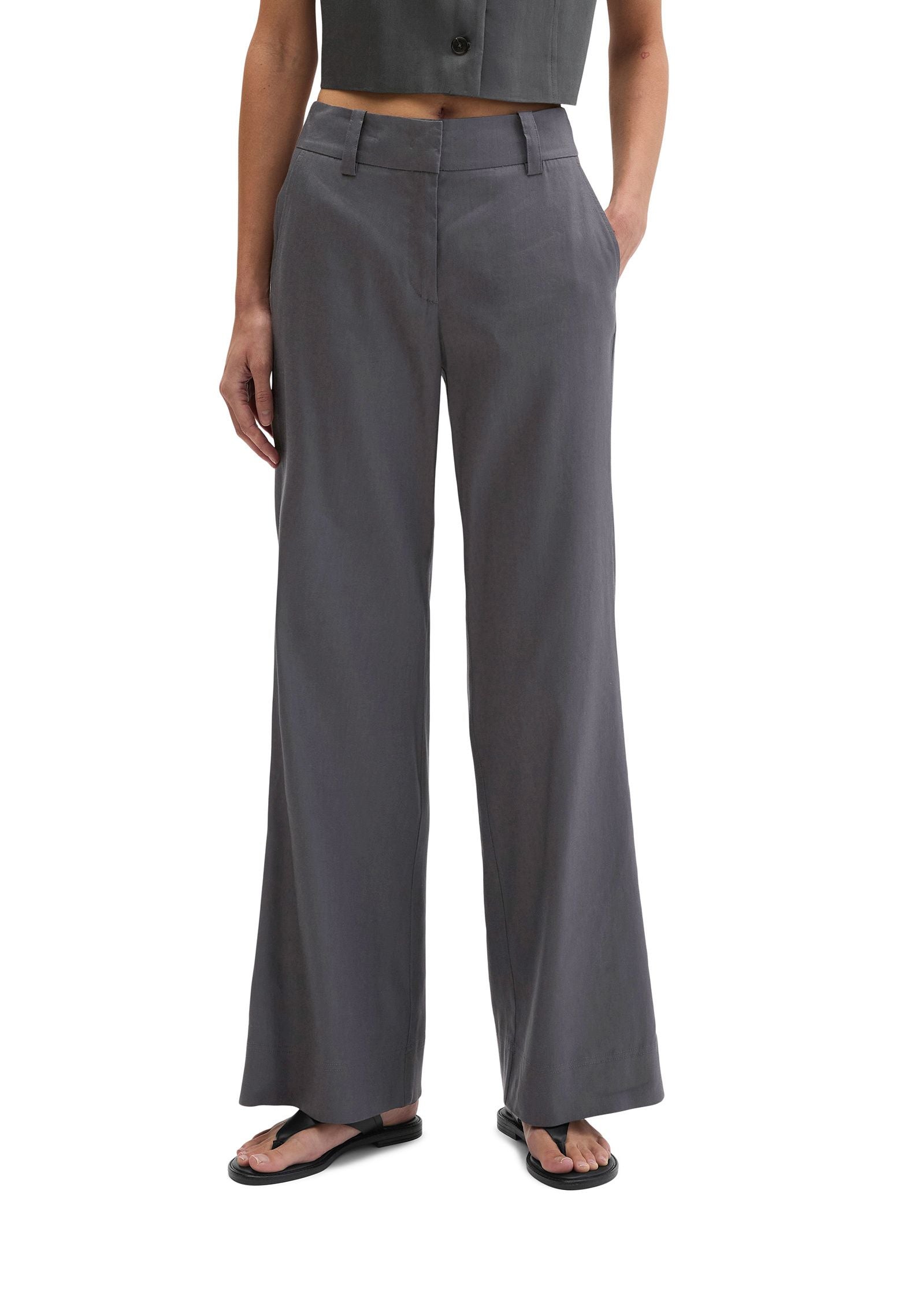Chinohose Flared Leg